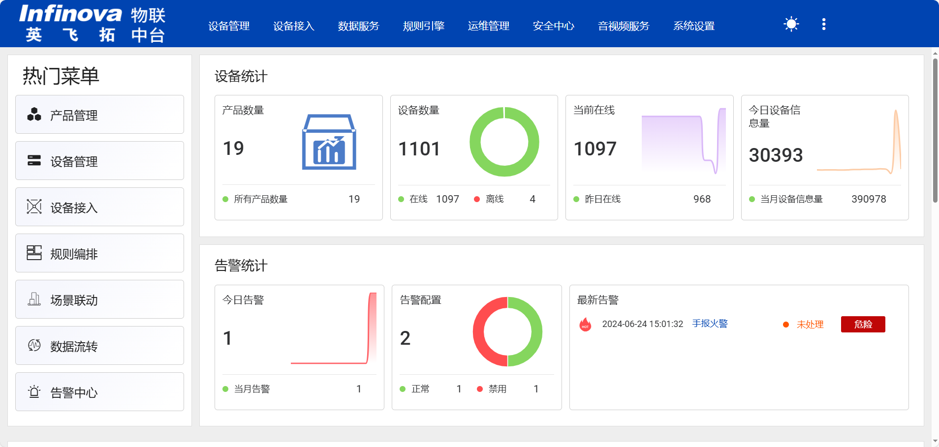 英飞拓物(wù)联中(zhōng)台